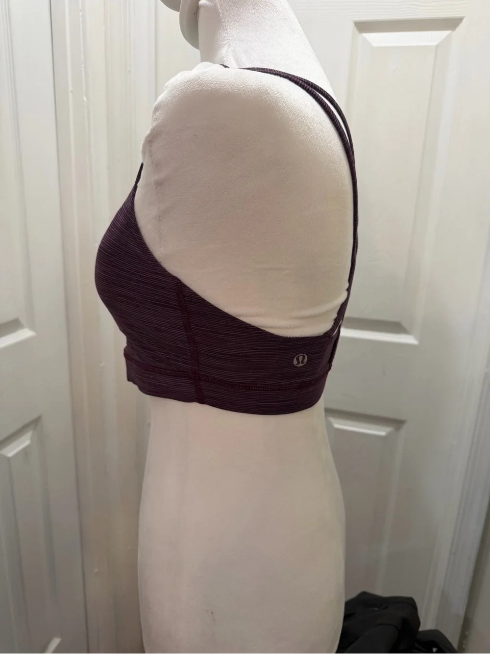 lululemon athletica Crossback Sports Bra - Plum